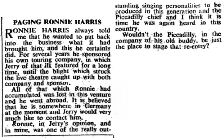 The Stage 06 February 1964